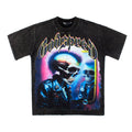 2026 American Skull Short-sleeved T-shirt, Niche Design T-shirt