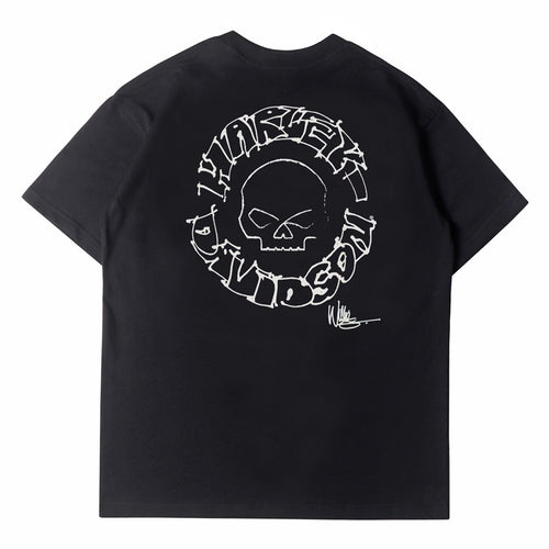 2026  American High Street New Short-Sleeve Motorcycle T-shirt