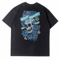 2026 New American High Street Style Cross-Border Short-Sleeve Skull T-shirt