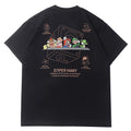 2026 American high street style new short-sleeved cartoon T-shirt