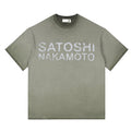 2026 American High Street Retro Letter Print T-shirt