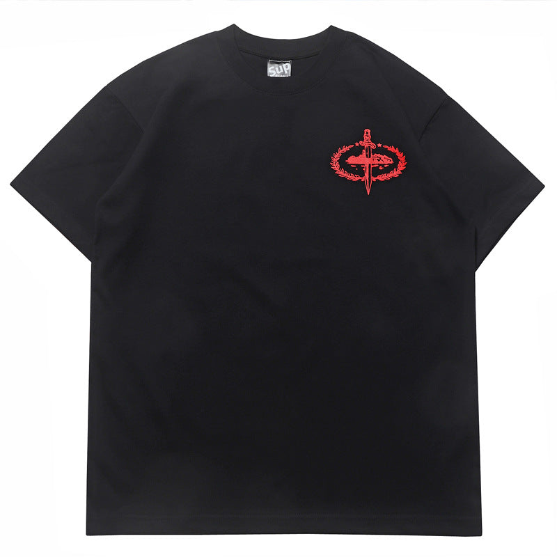 2026 American High Street New Short-Sleeve Personalized T-shirt