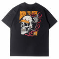 2026 American high street style new short-sleeved motorcycle T-shirt