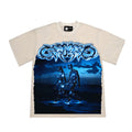 2026 American High Street Retro Washed Heavy Metal T-shirt