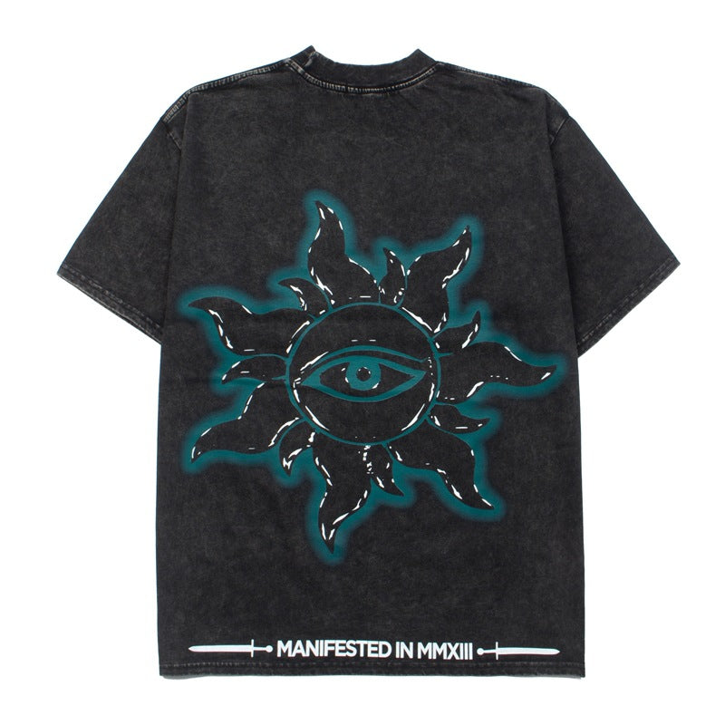 2026 American Retro Skull Soldier High Street Unisex T-shirt
