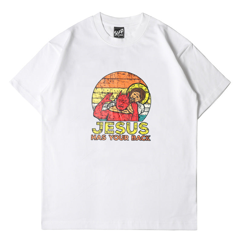2026 American High Street New Style Short-sleeved T-shirt