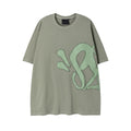 2026 American High Street Style Short-Sleeve Letter T-shirt