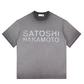 2026 American High Street Retro Letter Print T-shirt