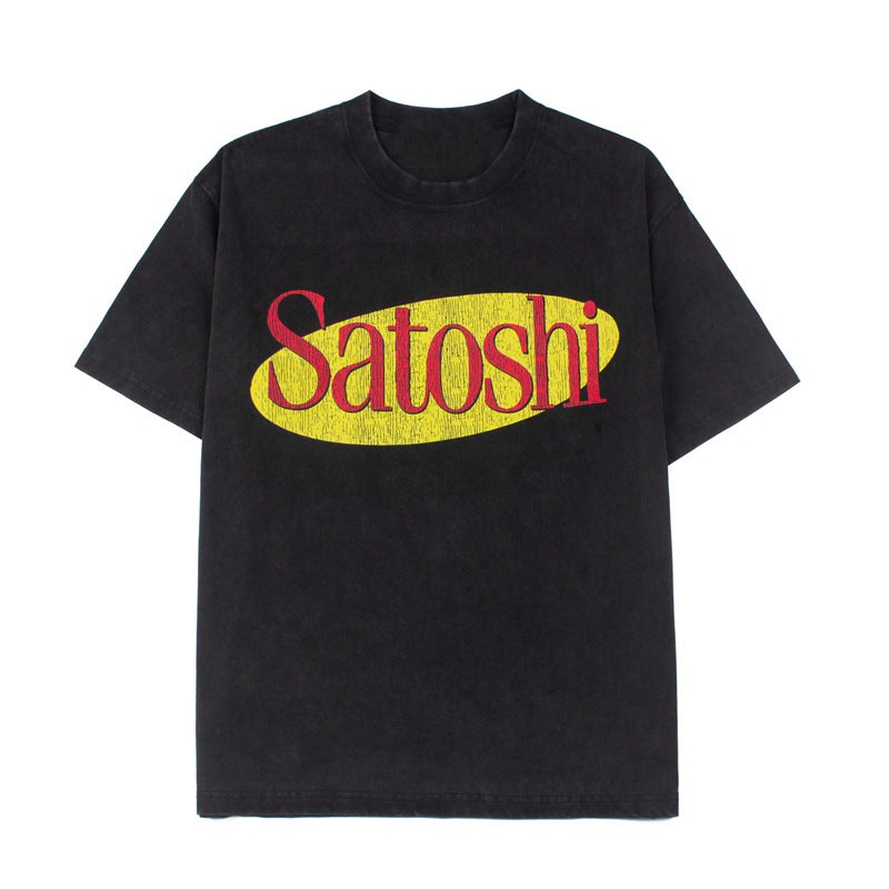 2026 American High Street New Style Short-sleeved Casual T-Shirt